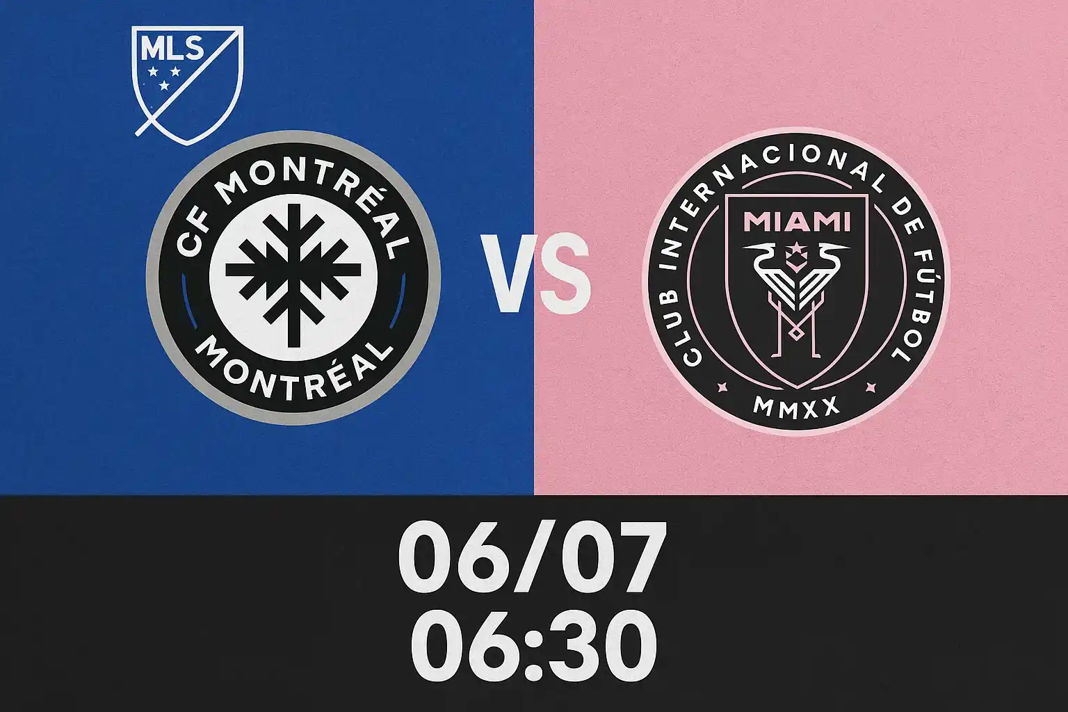Link trực tiếp bóng đá 06/07 CF Montreal vs Inter Miami
